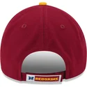 kepure-islenkta-raudona-reguliuojama-juostele-9forty-the-league-washington-commanders-nfl-new-era