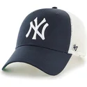 kepure-islenkta-tamsiai-melyna-snapback-vaikams-new-york-yankees-mlb-47-brand