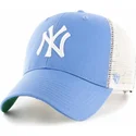 kepure-islenkta-melyna-snapback-vaikams-new-york-yankees-mlb-47-brand