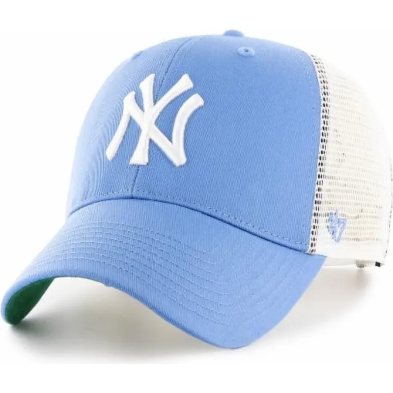 kepure-islenkta-melyna-snapback-vaikams-new-york-yankees-mlb-47-brand