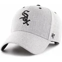szara-zakrzywiona-czapka-z-daszkiem-regulowana-chicago-white-sox-mlb-mvp-storm-cloud-od-47-brand