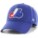 kepure-islenkta-melyna-reguliuojamas-clasico-montreal-expos-mlb-47-brand