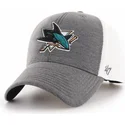 kepure-islenkta-pilka-reguliuojamas-san-jose-sharks-nhl-47-brand