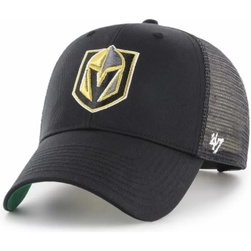kepure-islenkta-juoda-snapback-vegas-golden-knights-nhl-47-brand