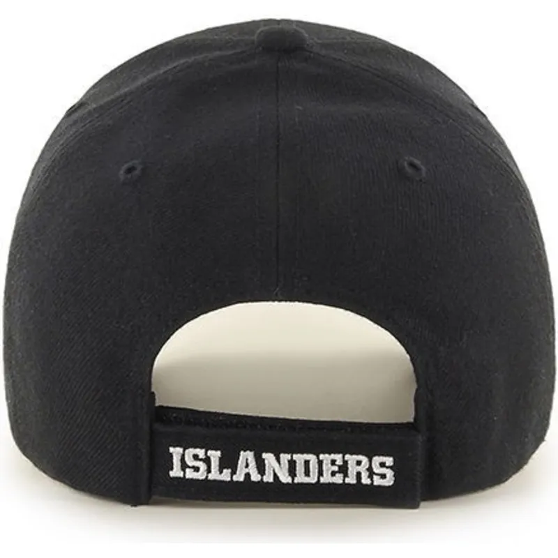 kepure-islenkta-juoda-reguliuojamas-new-york-islanders-nhl-47-brand