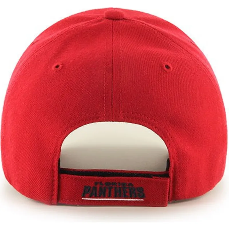 kepure-islenkta-raudona-reguliuojamas-florida-panthers-nhl-47-brand