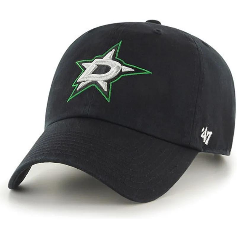 kepure-islenkta-juoda-reguliuojamas-dallas-stars-nhl-47-brand