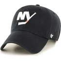 kepure-islenkta-juoda-reguliuojamas-new-york-islanders-nhl-47-brand