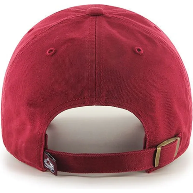 cap-islenkta-red-adjustable-strap-colorado-avalanche-nhl-47-brand
