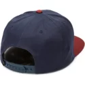 volcom-flat-brim-crimson-cresticle-navy-blue-snapback-cap-with-red-visor