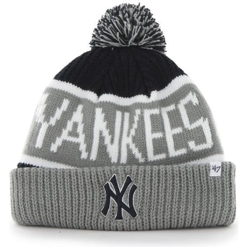 kepure-su-bumbulu-pilka-new-york-yankees-mlb-47-brand