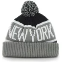 czapka-szara-i-ciemnoniebieska-z-pomponem-new-york-yankees-mlb-cuff-knit-calgary-47-brand