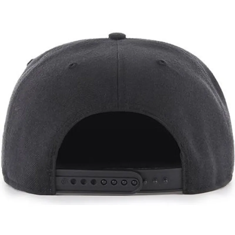 kepure-plokscia-juoda-snapback-oro-new-york-yankees-mlb-47-brand