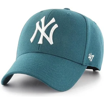 Kepurė išlenkta žalia reguliuojamas pacífico New York Yankees MLB 47 Brand