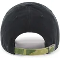 czarna-czapka-z-zakrzywionym-daszkiem-z-logo-kamuflazu-los-angeles-dodgers-mlb-clean-up-camfill-od-47-brand