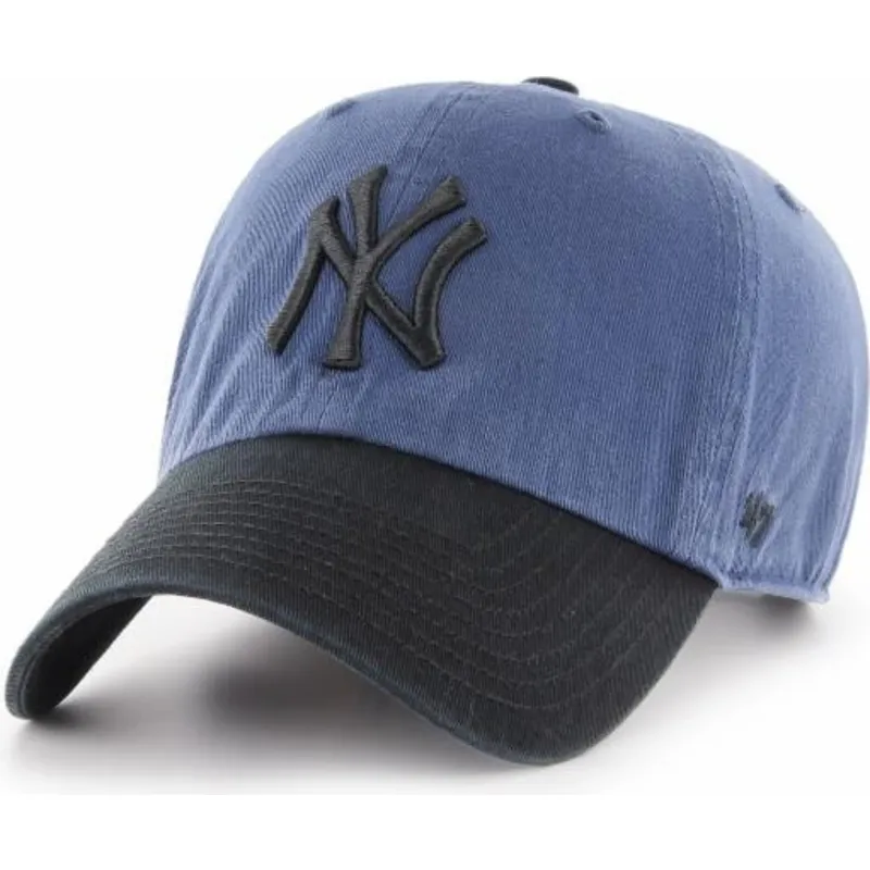 kepure-islenkta-tamsiai-melyna-reguliuojamas-new-york-yankees-mlb-47-brand