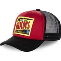 kepure-islenkta-raudona-snapback-ber02-von-dutch