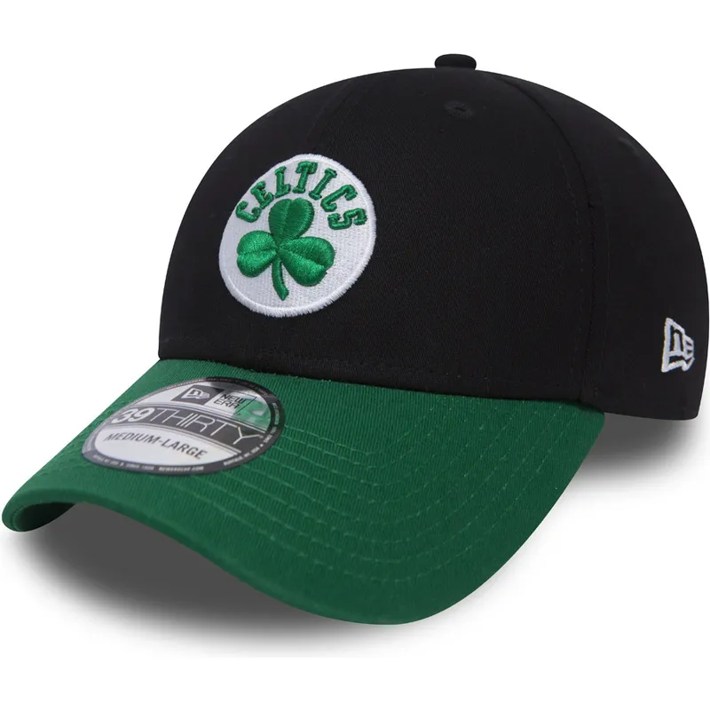 kepure-islenkta-juoda-priglundanti-39thirty-black-base-boston-celtics-mlb-new-era