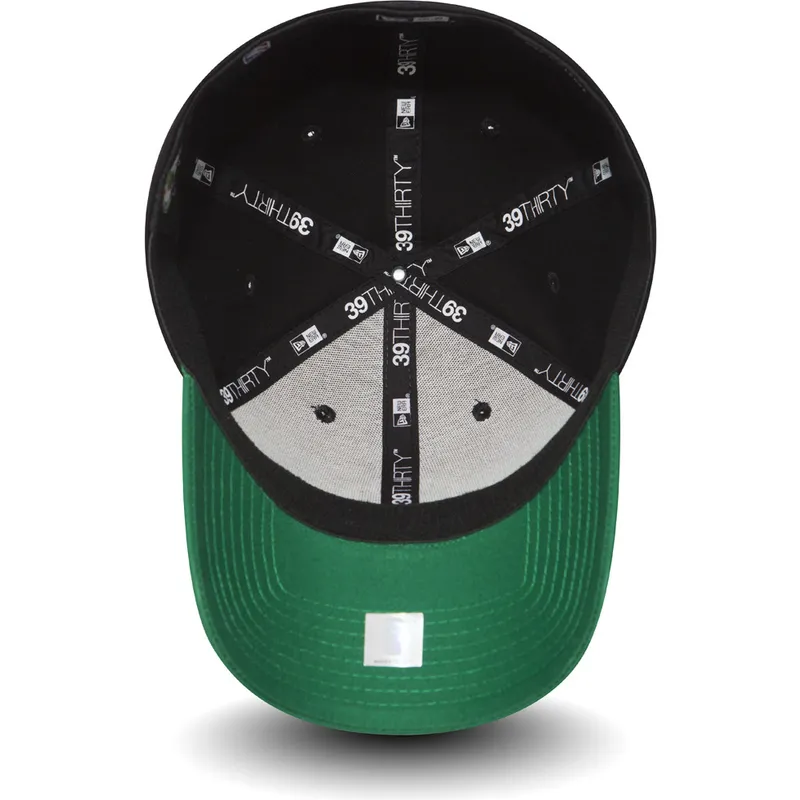 kepure-islenkta-juoda-priglundanti-39thirty-black-base-boston-celtics-mlb-new-era