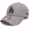 szara-zakrzywiona-czapka-z-daszkiem-z-logo-w-kolorze-zlotym-39thirty-essential-los-angeles-dodgers-mlb-new-era