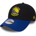 kepure-islenkta-juoda-priglundanti-39thirty-black-base-golden-state-warriors-nba-new-era