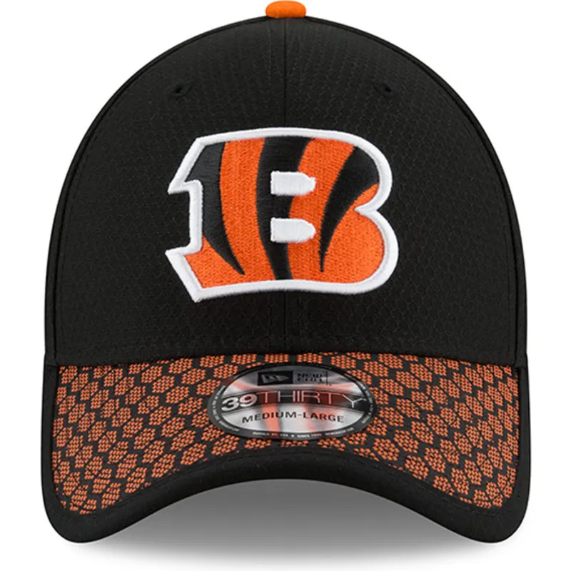 kepure-islenkta-juoda-priglundanti-39thirty-sideline-cincinnati-bengals-nfl-new-era