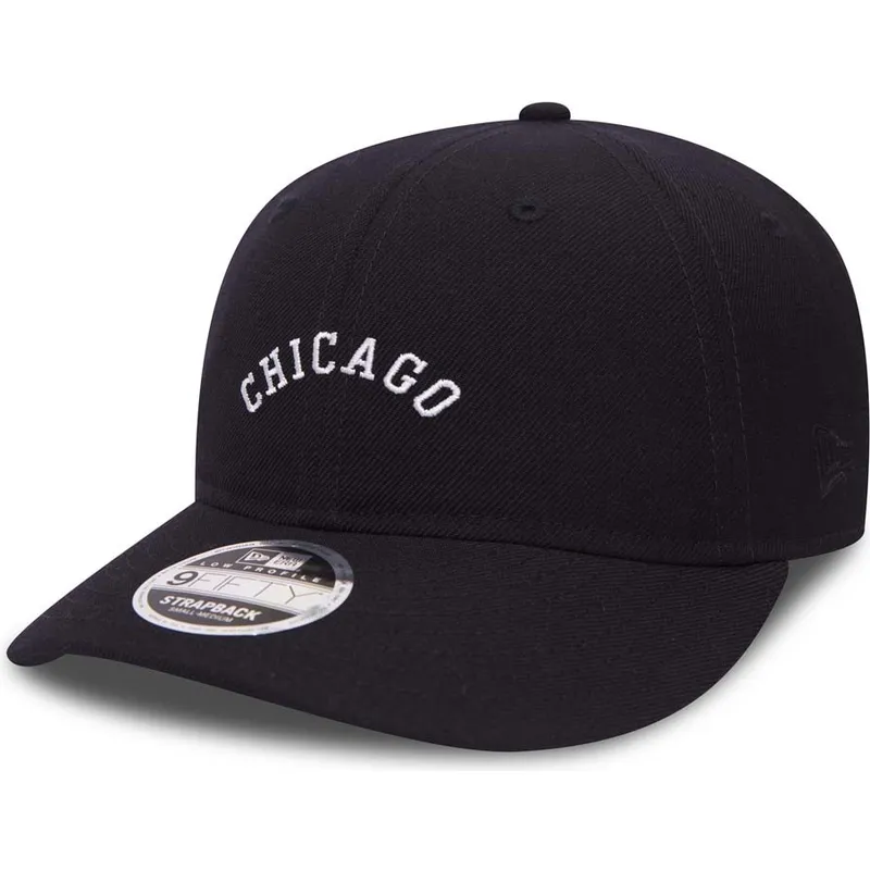 kepure-islenkta-tamsiai-melyna-reguliuojamas-9fifty-low-profile-city-series-chicago-white-sox-mlb-new-era