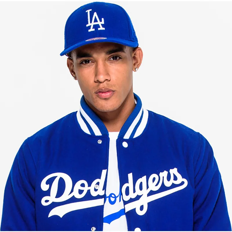 kepure-islenkta-melyna-priglundanti-59fifty-relocation-los-angeles-dodgers-mlb-new-era