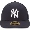 kepure-islenkta-tamsiai-melyna-priglundanti-59fifty-low-profile-authentic-new-york-yankees-mlb-new-era