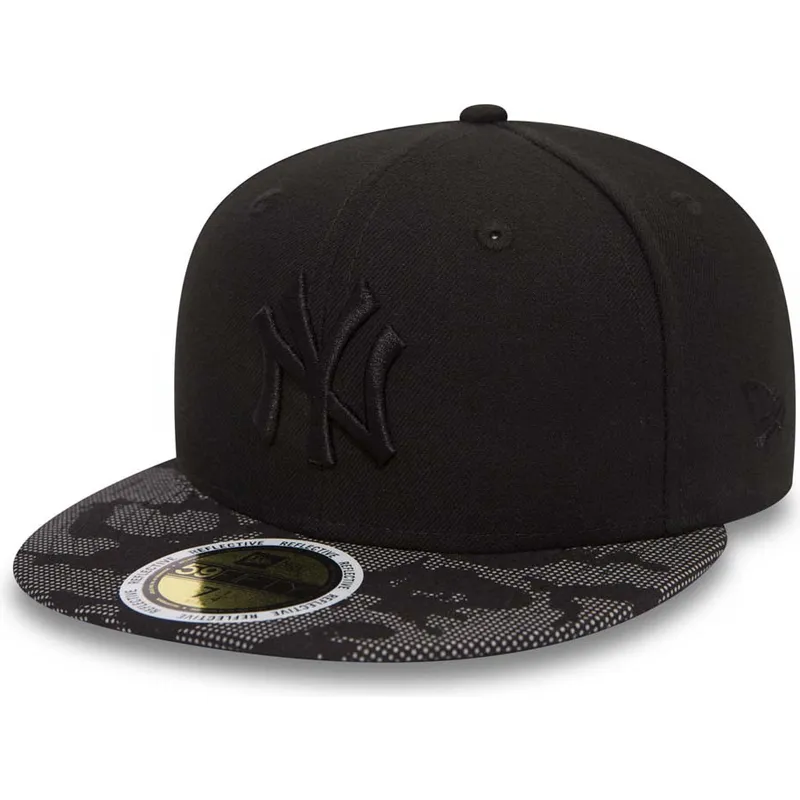 kepure-plokscia-juoda-priglundanti-59fifty-night-time-new-york-yankees-mlb-new-era