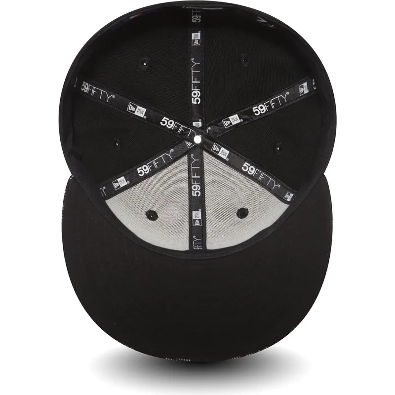 kepure-plokscia-juoda-priglundanti-59fifty-night-time-new-york-yankees-mlb-new-era