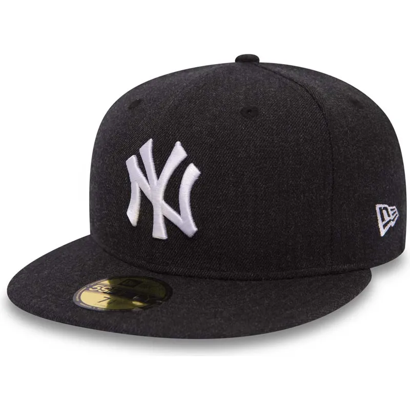 kepure-plokscia-juoda-priglundanti-59fifty-seasonal-heather-new-york-yankees-mlb-new-era