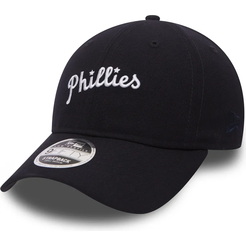 kepure-islenkta-tamsiai-melyna-reguliuojamas-9fifty-low-profile-history-philadelphia-phillies-mlb-new-era