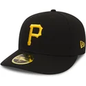 kepure-islenkta-juoda-priglundanti-59fifty-low-profile-poly-pittsburgh-pirates-mlb-new-era