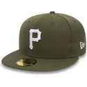 kepure-plokscia-zalia-priglundanti-59fifty-seasonal-heather-pittsburgh-pirates-mlb-new-era