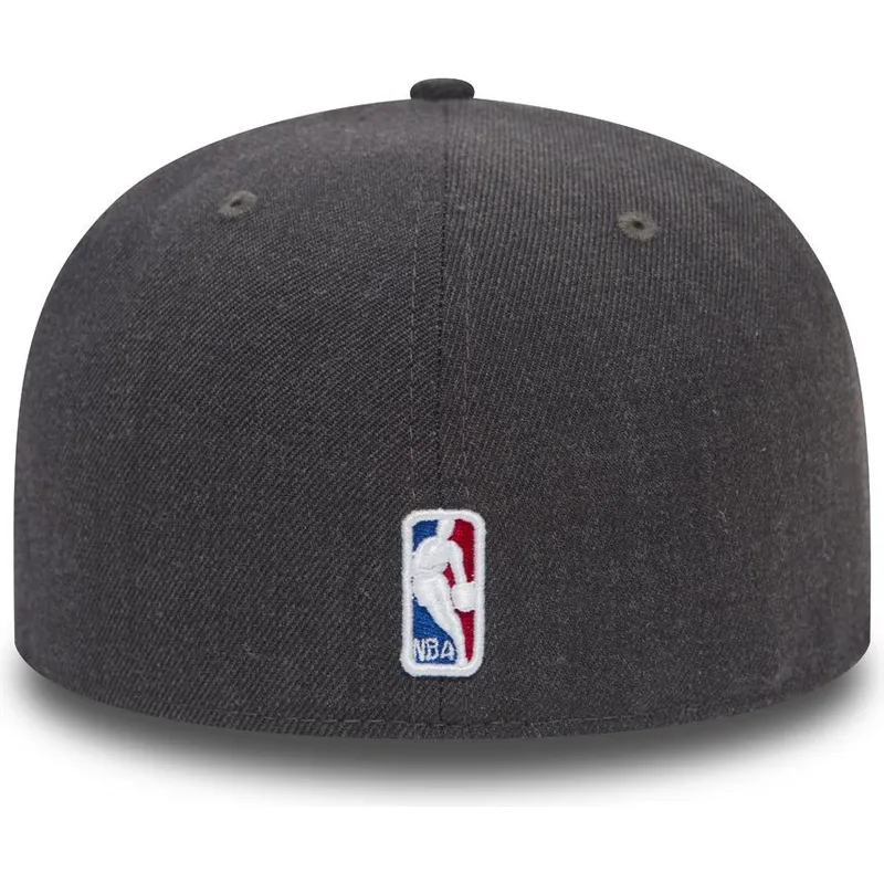 kepure-plokscia-juoda-priglundanti-59fifty-heather-chicago-bulls-nba-new-era