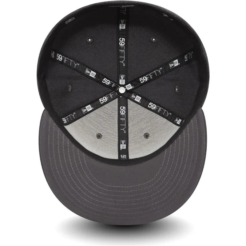 kepure-plokscia-juoda-priglundanti-59fifty-heather-chicago-bulls-nba-new-era