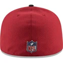 kepure-plokscia-raudona-priglundanti-59fifty-sideline-arizona-cardinals-nfl-new-era