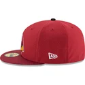 kepure-plokscia-raudona-priglundanti-59fifty-sideline-arizona-cardinals-nfl-new-era