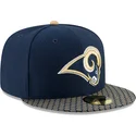 kepure-plokscia-melyna-priglundanti-59fifty-sideline-los-angeles-rams-nfl-new-era