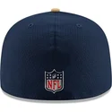 kepure-plokscia-melyna-priglundanti-59fifty-sideline-los-angeles-rams-nfl-new-era
