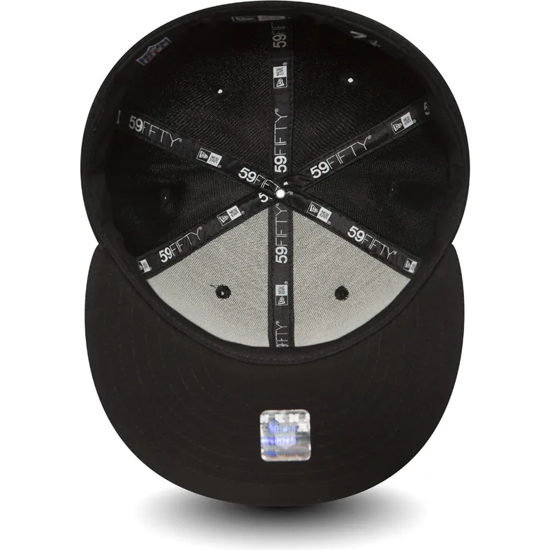 kepure-plokscia-juoda-priglundanti-59fifty-black-coll-minnesota-vikings-nfl-new-era