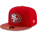 czerwona-dopasowana-czapka-z-plaskim-daszkiem-59fifty-sideline-san-francisco-49ers-nfl-marki-new-era
