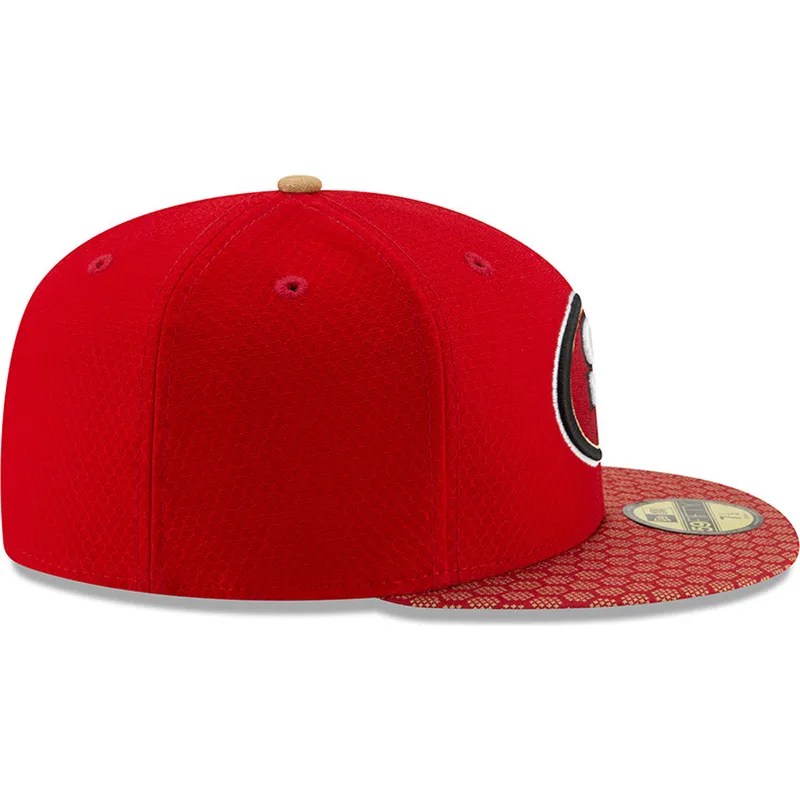 cap-plokscia-red-ajustada-59fifty-sideline-san-francisco-49ers-nfl-new-era