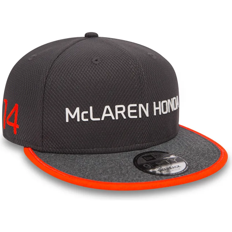 kepure-plokscia-pilka-snapback-9fifty-fernando-alonso-mclaren-racing-formula-1-new-era