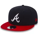 kepure-plokscia-juoda-snapback-9fifty-atlanta-braves-mlb-new-era