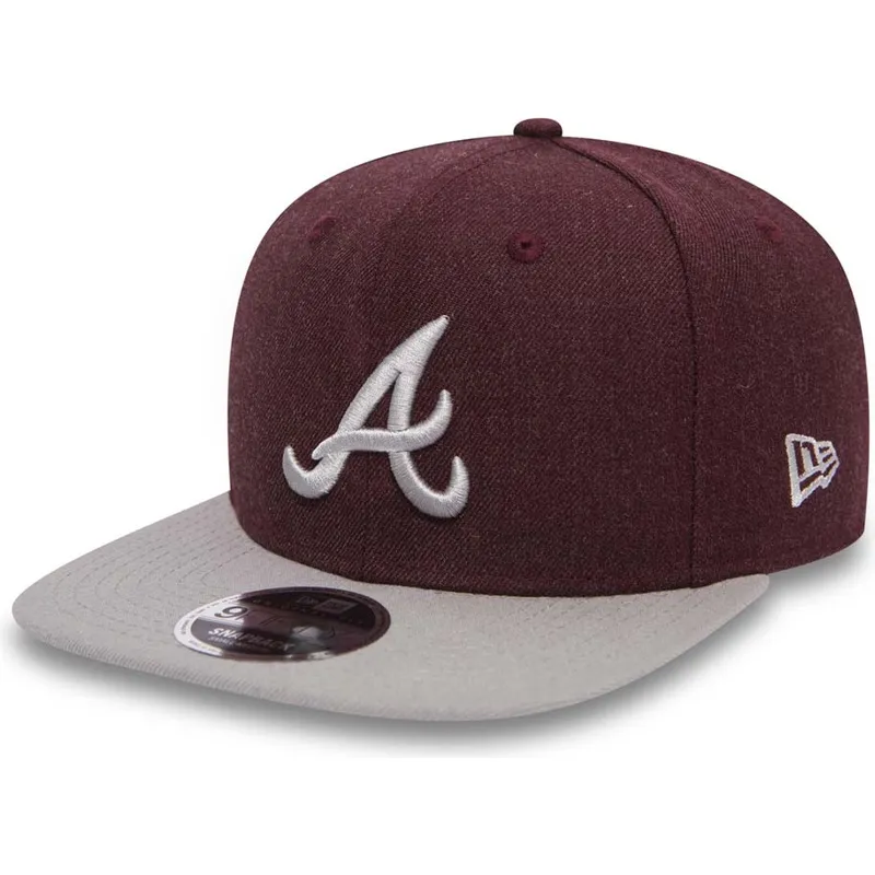 cap-plokscia-red-snapback-9fifty-seasonal-heather-atlanta-braves-mlb-new-era