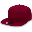 plaska-czapka-czerwona-snapback-z-logo-czerwona-9fifty-nano-ripstop-boston-red-sox-mlb-new-era