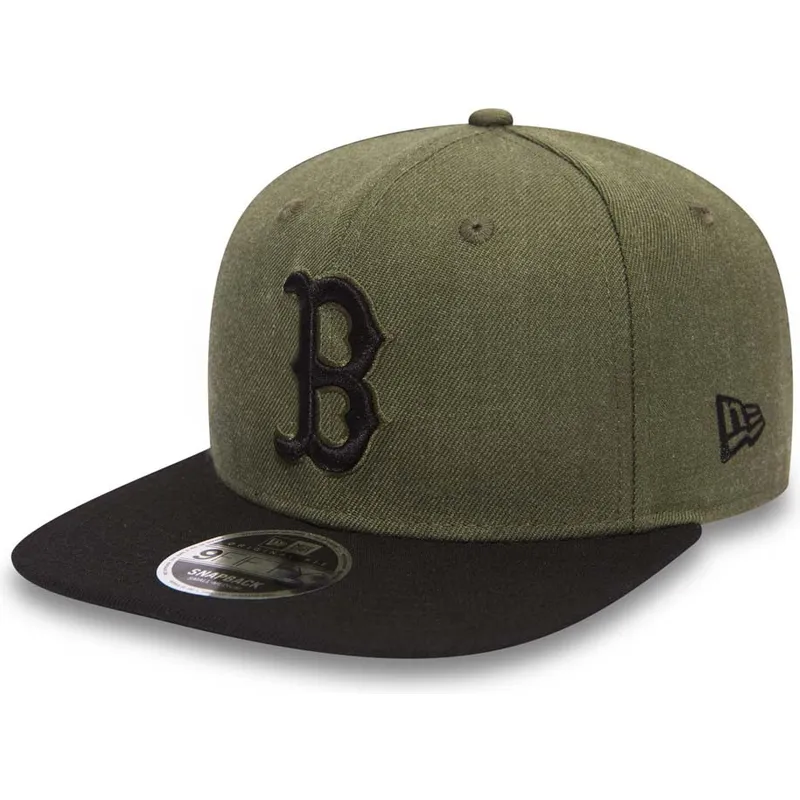 kepure-plokscia-zalia-snapback-9fifty-seasonal-heather-boston-red-sox-mlb-new-era