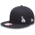 kepure-plokscia-tamsiai-melyna-snapback-9fifty-flawless-los-angeles-dodgers-mlb-new-era